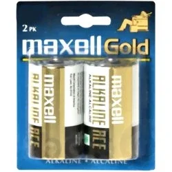 Maxell Pilas Alcalinas Tipo C LR14, Pack de 2 Unidades Maxell Pilas Alcalinas Tipo C LR14, Pack de 2 Unidades