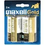 Maxell Pilas Alcalinas Tipo C LR14, Pack de 2 Unidades