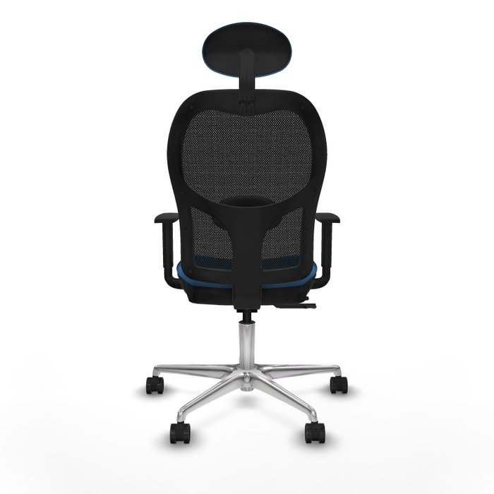 PIQUERAS Y CRESPO Silla de oficina Jorquera con mecanismo Sincro/Traslack Azul claro PIQUERAS Y CRESPO Silla de oficina Jorquera con mecanismo Sincro/Traslack Azul claro