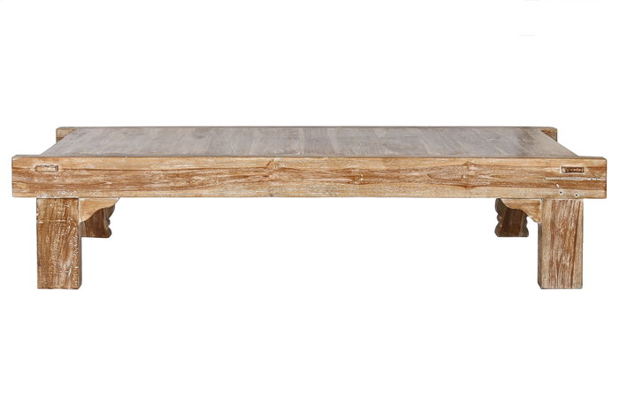 DKD Home Decor Mesa Centro Indonesia 1c24 Blanco 70 x 45 x 200 cm DKD Home Decor Mesa Centro Indonesia 1c24 Blanco 70 x 45 x 200 cm