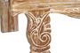 DKD Home Decor Mesa Centro Indonesia 1c24 Blanco 70 x 45 x 200 cm