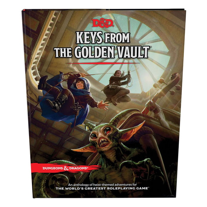 Wizards of the Coast Dungeons & Dragons RPG Libro de Aventura Keys from the Golden Vault Inglés