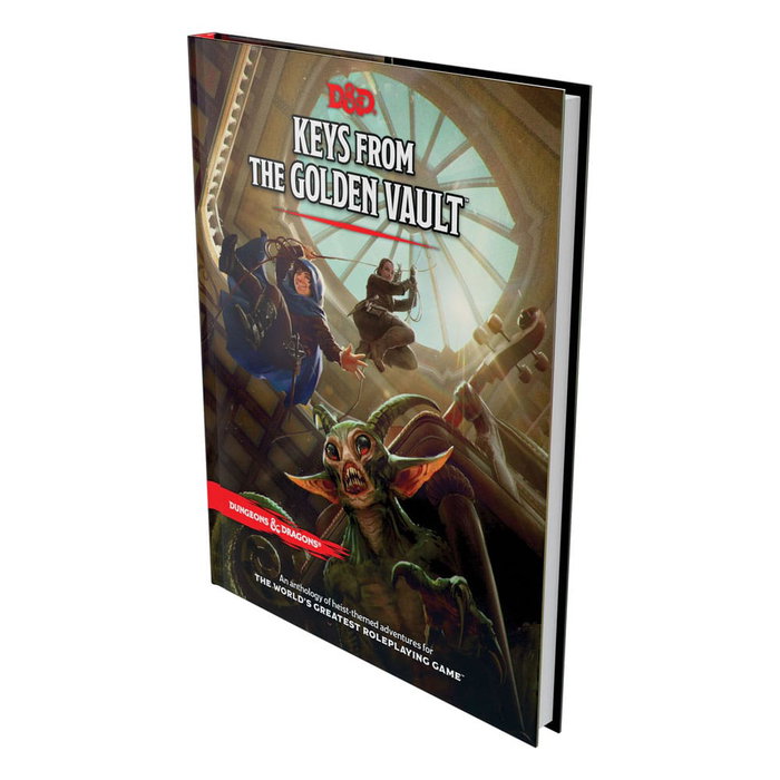 Wizards of the Coast Dungeons & Dragons RPG Libro de Aventura Keys from the Golden Vault Inglés
