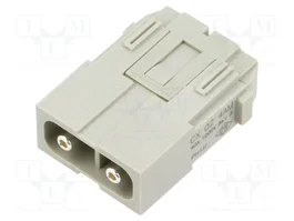 ILME MIXO Conector HDC Macho de 2 Pines