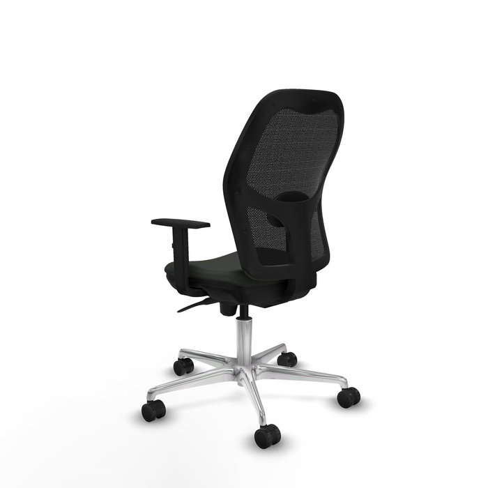 PIQUERAS Y CRESPO Silla de oficina Jorquera con mecanismo Sincro, color Negro