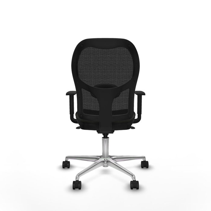 PIQUERAS Y CRESPO Silla de oficina Jorquera con mecanismo Sincro, color Negro