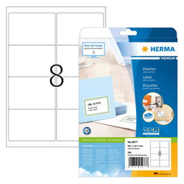 HERMA Etiquetas de dirección A4 blanco 99,1x67,7 mm 200 unidades
