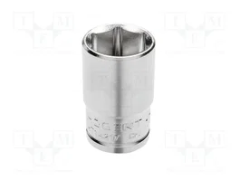 HÖGERT TECHNIK Llave de vaso HEX 19mm 1/2 pulgada 6 ángulos