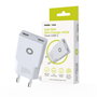 Mobile Origin 30W Slim Charger TÜV MO18 Dual USB-C Blanco