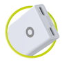 Mobile Origin 30W Slim Charger TÜV MO18 Dual USB-C Blanco