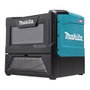 Makita MW001GZ Microondas Solo de Encimera 8 Litros 500W LED Negro Verde 40V