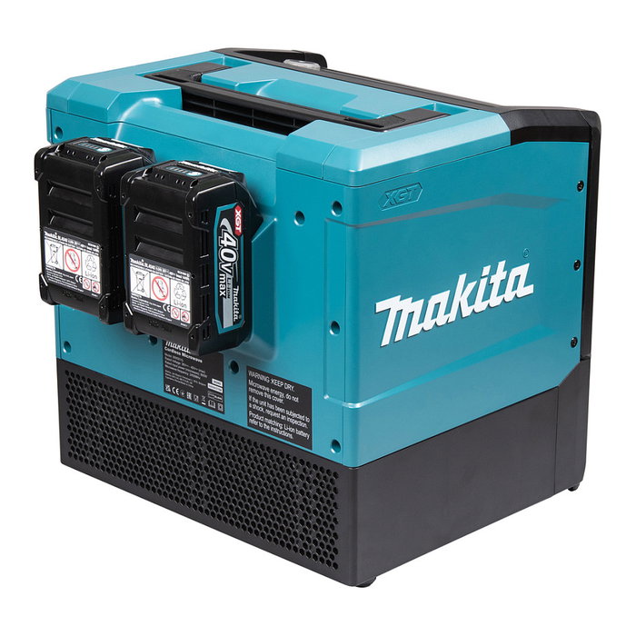 Makita MW001GZ Microondas Solo de Encimera 8 Litros 500W LED Negro Verde 40V