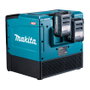 Makita MW001GZ Microondas Solo de Encimera 8 Litros 500W LED Negro Verde 40V