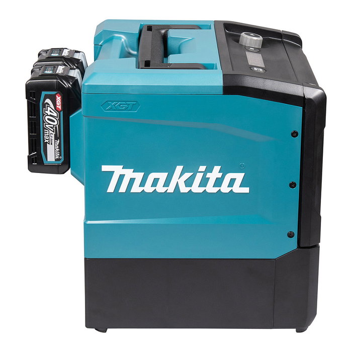 Makita MW001GZ Microondas Solo de Encimera 8 Litros 500W LED Negro Verde 40V