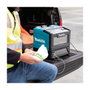 Makita MW001GZ Microondas Solo de Encimera 8 Litros 500W LED Negro Verde 40V