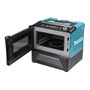 Makita MW001GZ Microondas Solo de Encimera 8 Litros 500W LED Negro Verde 40V