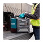 Makita MW001GZ Microondas Solo de Encimera 8 Litros 500W LED Negro Verde 40V