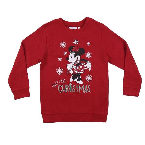 Sudadera sin Capucha Niño Mickey Mouse Rojo 6 Años