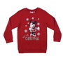 Sudadera sin Capucha Niño Mickey Mouse Rojo 6 Años