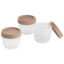 Day Juego de 3 Herméticos Redondos 250 ml Aptos para Congelador, Microondas y Lavavajillas