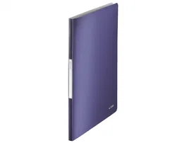 Leitz Carpeta Style Escaparate DIN A4 Roja con 20 Fundas