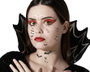 Atosa Joyas Faciales Adhesivas con Murciélagos y Ojos Rojos Brillantes
