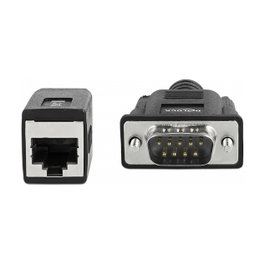 DeLOCK Adaptador serie DB9 macho a RJ45 hembra RS-232/422/485