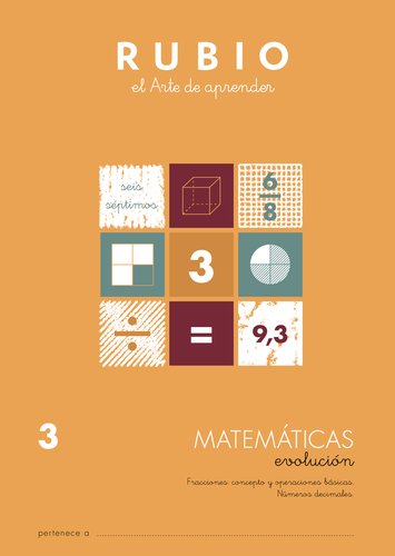 Cuaderno Rubio A4 Matematicas Evolucion Nº 3 (9-10 Años) (Set de 10) Cuaderno Rubio A4 Matematicas Evolucion Nº 3 (9-10 Años) (Set de 10)