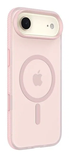 Belkin SheerForce Funda para iPhone Air con protección magnética MagSafe, resistente a golpes y caídas hasta 2 metros, color rosa