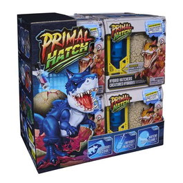 Spin Master Huevo Dinosaurio Primal Hatch Híbrido - Juego de Excavación con Agua y Jeringuilla para Descubrir Dinosaurio Sorpresa