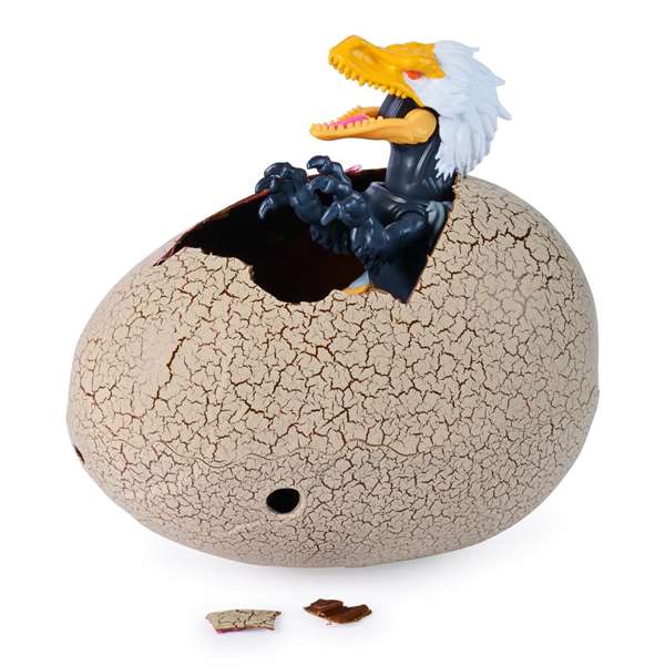 Spin Master Huevo Dinosaurio Primal Hatch Híbrido - Juego de Excavación con Agua y Jeringuilla para Descubrir Dinosaurio Sorpresa