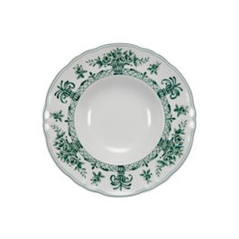 Le coq Plato Pasta Verde 26,5 cm 4 Unidades Colección Neos Anthiros