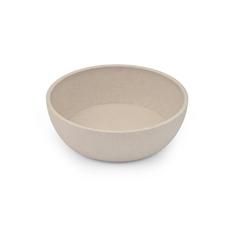Nayeco Comedero Bambú Beige, Diámetro 12 cm - 200 mL, 1 Unidad