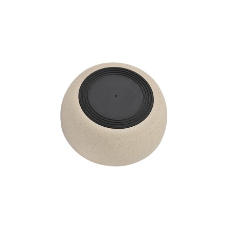 Nayeco Comedero Bambú Beige, Diámetro 12 cm - 200 mL, 1 Unidad