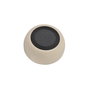 Nayeco Comedero Bambú Beige, Diámetro 12 cm - 200 mL, 1 Unidad