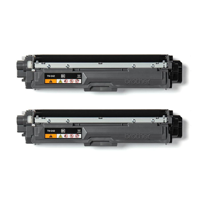 Brother TN-242BK TWIN Pack de 2 Cartuchos de Tóner Negro
