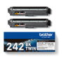 Brother TN-242BK TWIN Pack de 2 Cartuchos de Tóner Negro