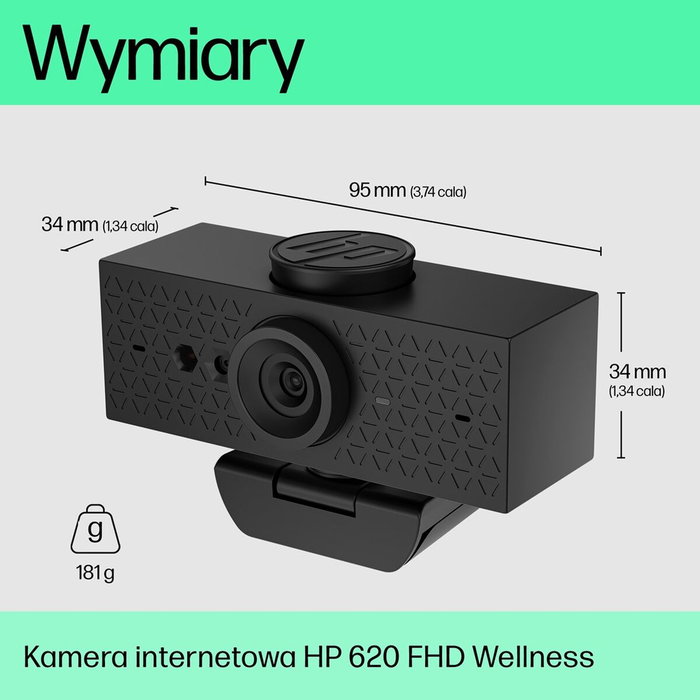 HP Webcam 620 FHD 4 MP