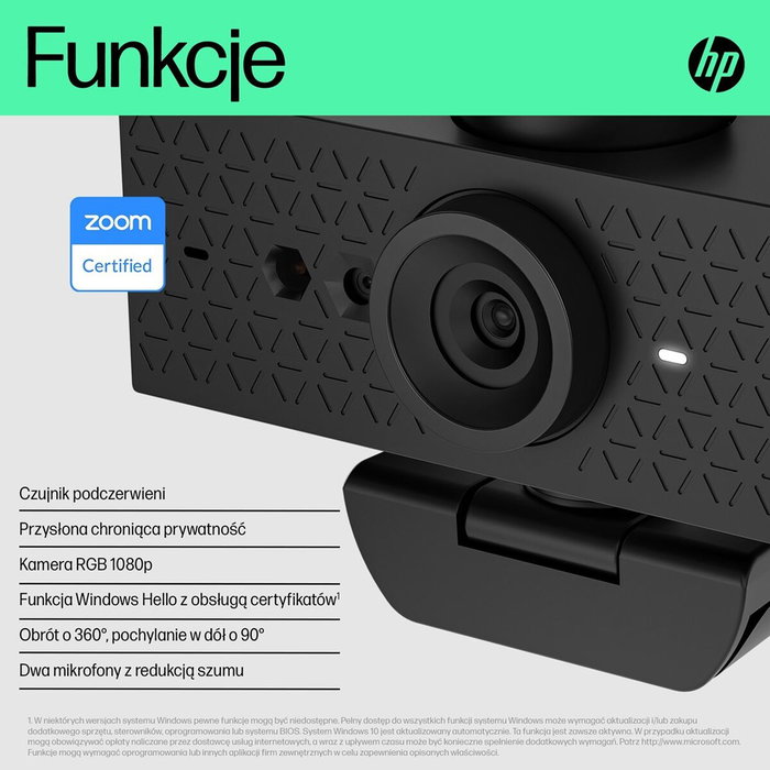HP Webcam 620 FHD 4 MP