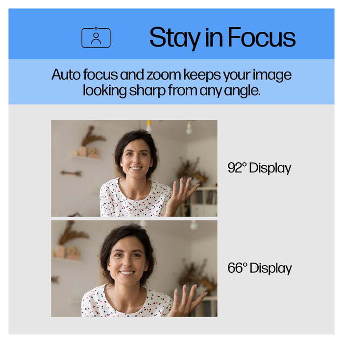 HP Webcam 620 FHD 1080p 60fps Cámara Web con Micrófono Incorporado HP Webcam 620 FHD 1080p 60fps Cámara Web con Micrófono Incorporado
