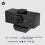 HP 620 Webcam FHD 1080p con Windows Hello, Microfono con Cancelación de Ruido y Cubierta de Privacidad