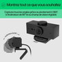 HP 620 Webcam FHD 1080p con Windows Hello, Microfono con Cancelación de Ruido y Cubierta de Privacidad
