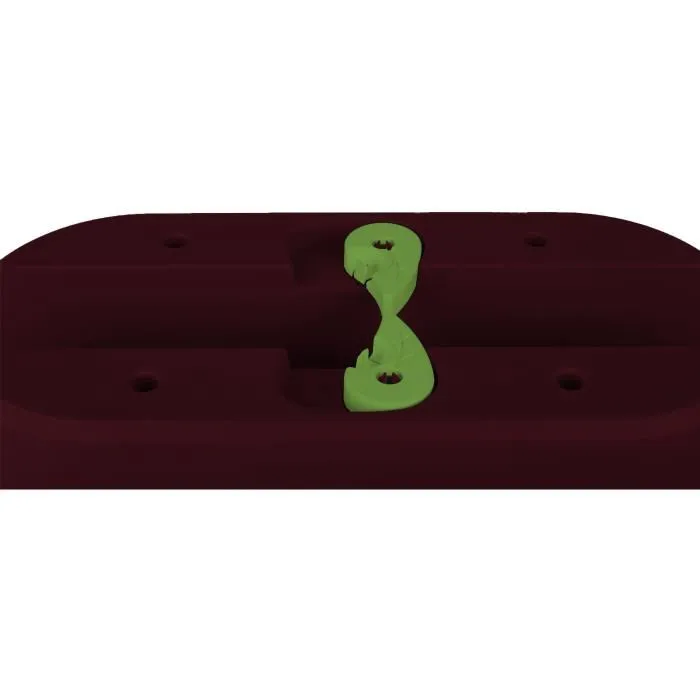 Eda EDA1700490286754 Cavaliere Osaka Jardiniere 19,5 L Rojo Burdeos para Balcones y Barandillas Eda EDA1700490286754 Cavaliere Osaka Jardiniere 19,5 L Rojo Burdeos para Balcones y Barandillas