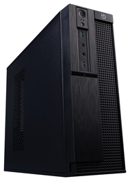 Hiditec SLM30 Mini Tower Negro con Fuente de Alimentación y Lector de Tarjetas