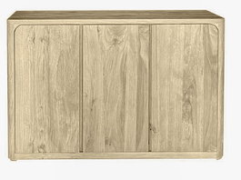 DKD Home Decor Buffet de Madera de Pino 135x45x90 cm