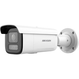 Hikvision DS-2CD2T87G2-L(2.8-12mm) Cámara IP Bullet 8MP 4K AcuSense Smart Hybrid Light IK10 IP67 Luz IR/Blanca 60m