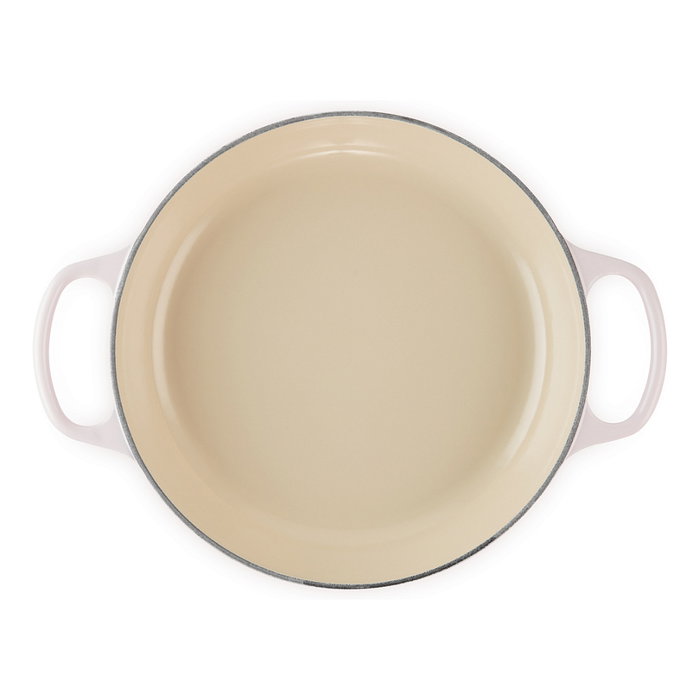 Le Creuset Signature Gourmet-Profitopf 21180267774430 Cazuela Ovalada 26 cm Hierro Fundido Rosa Shell Pink