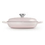 Le Creuset Signature Gourmet-Profitopf 21180267774430 Cazuela Ovalada 26 cm Hierro Fundido Rosa Shell Pink