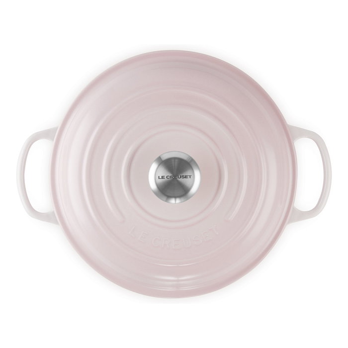Le Creuset Signature Gourmet-Profitopf 21180267774430 Cazuela Ovalada 26 cm Hierro Fundido Rosa Shell Pink