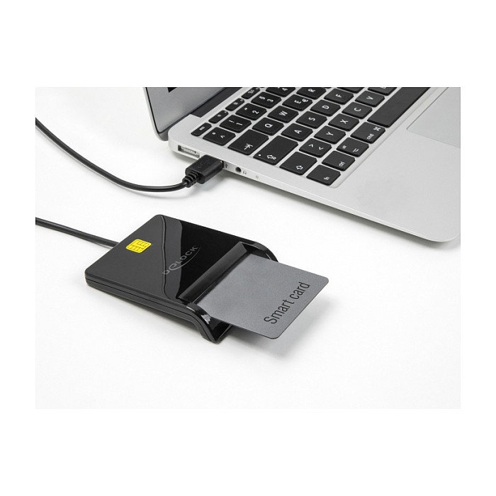 DeLOCK 91724 Lector de tarjetas inteligentes USB 2.0